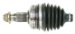 A1 Cardone 66-3044 Remanufactured Constant Velocity Half Shaft Assembly (66-3044, 663044, A1663044)