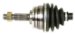 A1 Cardone 66-6008 Remanufactured Constant Velocity Half Shaft Assembly (666008, A1666008, 66-6008)