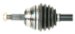 A1 Cardone 66-7100 Remanufactured Constant Velocity Half Shaft Assembly (667100, 66-7100, A1667100)