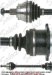 A1 Cardone 66-7257 Remanufactured Constant Velocity Half Shaft Assembly (667257, 66-7257, A1667257)
