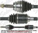 A1 Cardone 66-5245 Remanufactured Constant Velocity Half Shaft Assembly (A1665245, 665245, 66-5245)