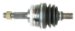 A1 Cardone 66-6141 Remanufactured Constant Velocity Half Shaft Assembly (A1666141, 666141, 66-6141)