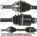A1 Cardone 66-2086 Remanufactured Constant Velocity Half Shaft Assembly (A1662086, 66-2086, 662086)