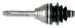 A1 Cardone 601349S Remanufactured Constant Velocity Drive Axle (601349S, A1601349S, 60-1349S)