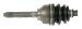 A1 Cardone 601352S Remanufactured Constant Velocity Drive Axle (601352S, A1601352S, 60-1352S)