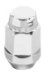 McGard 64011 Chrome Bulge Cone Seat Style Lug Nut Set (7/16" - 20 Thread Size) - Set of 4 (64011, M1564011)