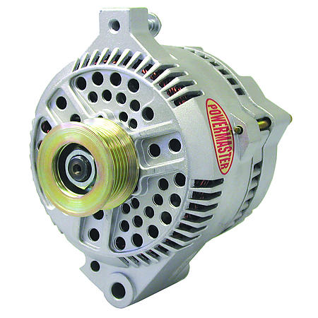 Powermaster Ford 3G Alternator, 200 Amp, Straight Mount with Adapter Harness - PM47759 (PM47759)