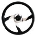 Grant 1035 Boomerang Wheel 14"" Black " (1035, G191035)