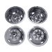 Pacific Dualies 38-1608 Polished 16 Inch 8 Lug  Stainless Steel Wheel Simulator Kit for 1985-2000 Chevy GMC 3500 Truck 1980-1999 Ford F350 1985-1999 Dodge Ram 3500 (381608)