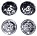 Pacific Dualies 29-1608 Polished 16 Inch 8 Lug Stainless Steel Wheel Simulator Kit for 2001-2007 Chevy GMC 3500 Truck 2003-2010 G3500 Van (291608)