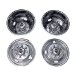 Pacific Dualies 43-1608 Polished 17 Inch 8 Lug Stainless Steel Wheel Simulator Kit for 2005-2010 Ford F350 Truck (431608)