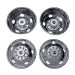 Pacific Dualies 32-1608 Polished 16 Inch 10 Lug Stainless Steel Wheel Stimulator Kit for 1988-1998 Ford F450 Super Duty Truck (321608)