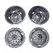 Pacific Dualies 43-1950 Polished 19.5 Inch 10 Lug Stainless Steel Wheel Simulator Kit for 2005-2010 Ford F450/F550 Truck (431950)
