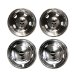 Pacific Dualies 29-1708 Polished 17 Inch 8 Lug Stainless Steel Wheel Simulator Kit for 2008-2010 Chevy GMC 3500 Truck (291708)