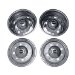 Pacific Dualies 33-1950 Polished 19.5 Inch  8 Lug Stainless Steel Wheel Stimulator Kit for 2003-2010 Chevy GMC 4500/5500/6500 Truck 1990-2010 Ford F650 (331950)