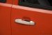 Chrome Trim Door Handle Covers Fits 2004 thru2005 Jeep Liberty (w/Passenger keyhole) (includes rear hatch handle w/ keyhole) (402014, P45402014)