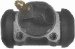 Wagner WC40878 Wheel Cylinder Assembly (WC40878, WAGWC40878)