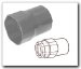 Lisle - 2-3/8" Round Hex Wheel Bearing Lock Nut Socket (33150) (33150, L1733150)