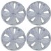 Goodyear GY-WC1015-1253 15'' Paintable ABS Plastic Universal Wheel Cover Set - Set of 4 (GYWC10151253)