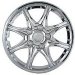 Pilot Automotive WH530-14C-B 8 Star Wheel Cover - Chrome 14 Inch (WH530-14C-B)