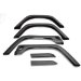 Omix-Ada 11603.11 Six Piece Fender Flare Kit Without Hardware For 1997-06 Jeep Wrangler (1160311, O321160311)