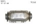 Eastern 40075 Catalytic Converter (Non-CARB Compliant) (EAST40075, 40075)
