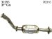 Eastern 30286 Catalytic Converter (Non-CARB Compliant) (30286, EAST30286)