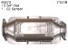 Eastern Manufacturing Inc 40372 Direct Fit Catalytic Converter (Non-CARB Compliant) (EAST40372, 40372)