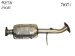 Eastern 40236 Catalytic Converter (Non-CARB Compliant) (EAST40236, 40236)