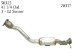 Eastern Manufacturing Inc 50322 Catalytic Converter (Non-CARB Compliant) (EAST50322, 50322)