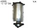 Eastern Manufacturing Inc 40389 Direct Fit Catalytic Converter (Non-CARB Compliant) (EAST40389, 40389)