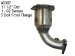 Eastern Manufacturing Inc 40387 Direct Fit Catalytic Converter (Non-CARB Compliant) (EAST40387, 40387)