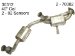 Eastern 30312 Catalytic Converter (Non-CARB Compliant) (EAST30312, 30312)