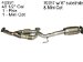 Eastern Manufacturing Inc 40391 Direct Fit Catalytic Converter (Non-CARB Compliant) (EAST40391, 40391)
