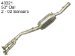 Eastern Manufacturing Inc 40321 Catalytic Converter (Non-CARB Compliant) (EAST40321, 40321)