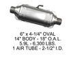 Eastern Manufacturing 70637 Catalytic Converter (Non-CARB Compliant) (EAST70637, 70637)