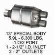 Eastern Manufacturing 70535 Catalytic Converter (Non-CARB Compliant) (70535, EAST70535)