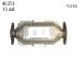 Eastern 40253 Catalytic Converter (Non-CARB Compliant) (EAST40253, 40253)
