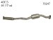 Eastern 40135 Catalytic Converter (Non-CARB Compliant) (EAST40135, 40135)