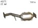 Eastern Manufacturing Inc 40270 Catalytic Converter (Non-CARB Compliant) (EAST40270, 40270)