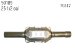 Eastern 50189 Catalytic Converter (Non-CARB Compliant) (50189, EAST50189)