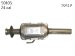 Eastern 50105 Catalytic Converter (Non-CARB Compliant) (50105, EAST50105)