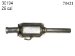 Eastern 30194 Catalytic Converter (Non-CARB Compliant) (30194, EAST30194)