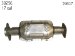 Eastern 30256 Catalytic Converter (Non-CARB Compliant) (30256, EAST30256)