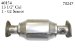 Eastern 40154 Catalytic Converter (Non-CARB Compliant) (40154, EAST40154)