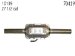 Eastern Manufacturing Inc 10139 Catalytic Converter (Non-CARB Compliant) (10139, EAST10139)