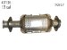 Eastern 40136 Catalytic Converter (Non-CARB Compliant) (40136, EAST40136)