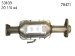 Eastern 50109 Catalytic Converter (Non-CARB Compliant) (50109, EAST50109)