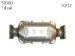 Eastern 50160 Catalytic Converter (Non-CARB Compliant) (50160, EAST50160)