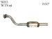 Eastern 50203 Catalytic Converter (Non-CARB Compliant) (50203, EAST50203)